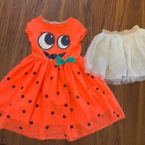 Pumpkin dress and a tuto
